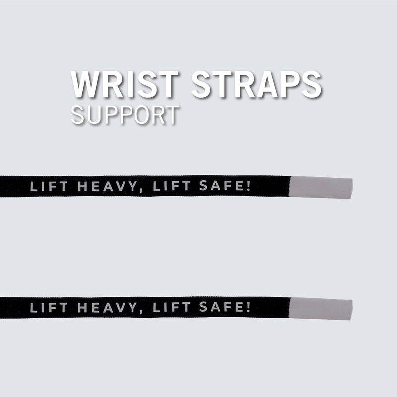 PICSIL Adjustable Wrist Support, Premium Fabric Weightlifting and Yoga Sweat Bands for Gym, for Women and Men, 1 Pair - Image 5